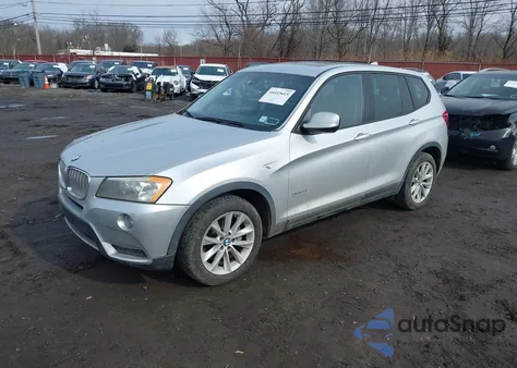 2014 BMW X3 xDrive28I z USA, uszkodzony, nr VIN 5UXWX9C58E0D21889